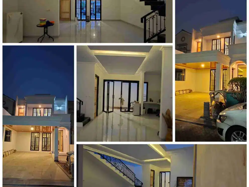 rumah American classic modern di Raffles hills Cibubur