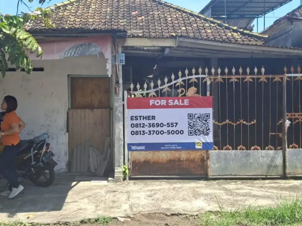 Dijual tanah bonus rumah 1 lantai di Gatsu Tengah Denpasar Bali