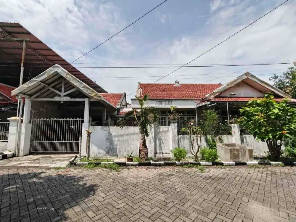 7jt-an/mtr‼Rumah Hook Hitung Tanah Medokan Asri - Row Jalan Lebar