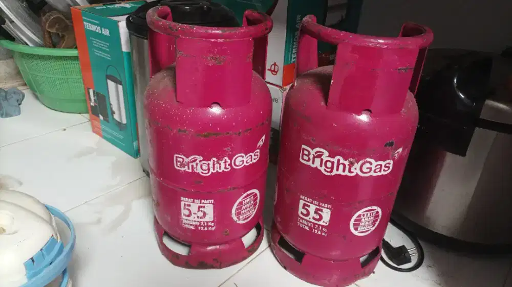 Gas pink Bright Gas kosong