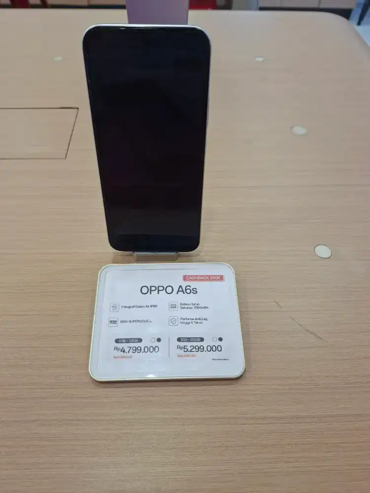 Oppo A6S promoo