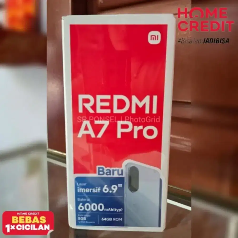 PROMO CICILAN TANPA DP BY HOME CREDIT XIAOMI REDMI A7 PRO