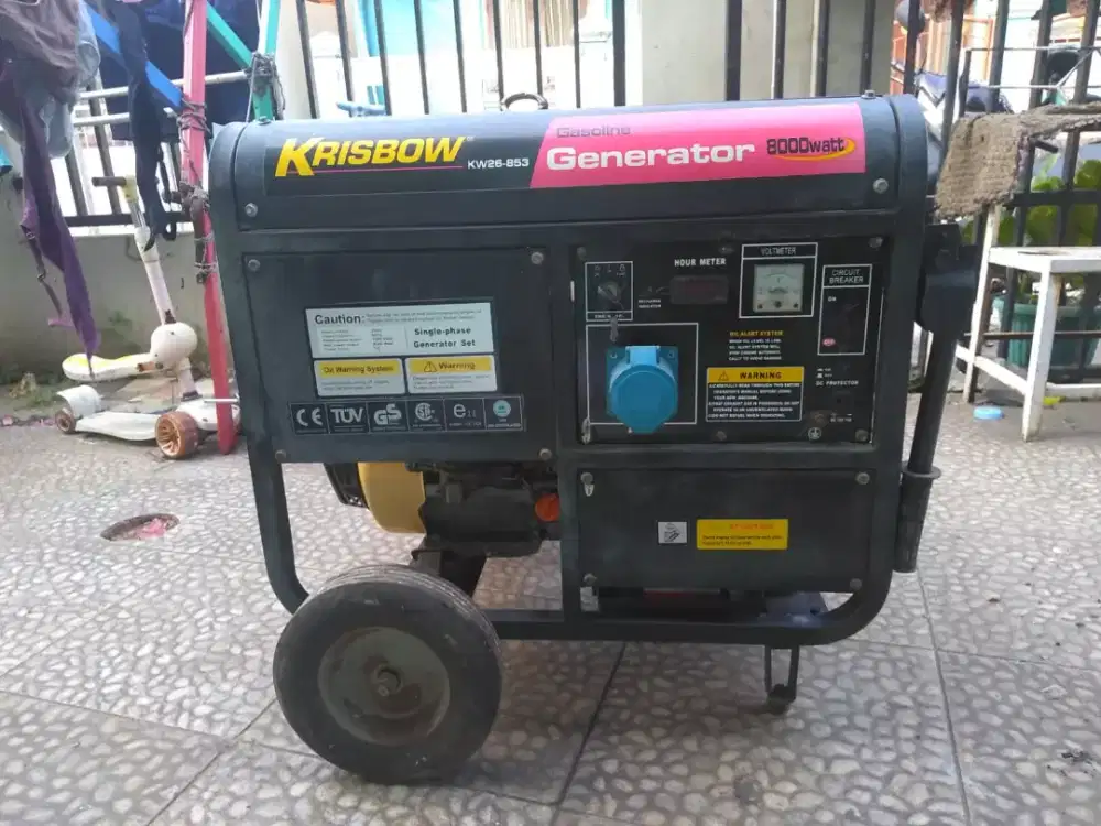 Genset Krisbow 8000 Watt Normal Bisa Nego
