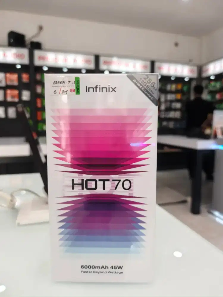 READY INFINIX HOT 70 RAM 4/128 | 8/128 | 6/256