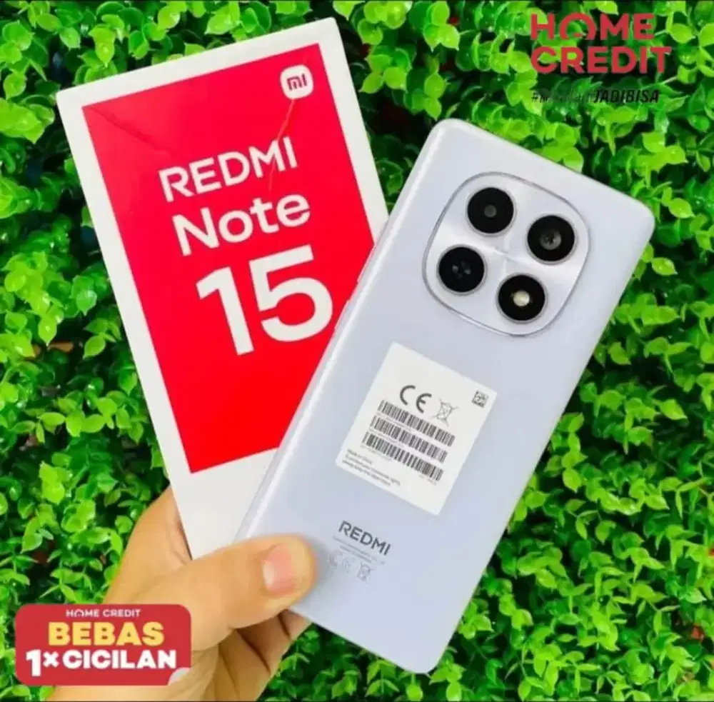 PROMO CICILAN TANPA DP BY HOME CREDIT REDMI NOTE 15