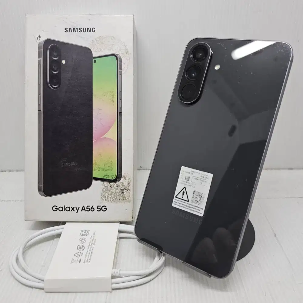 HOT SALE! SAMSUNG GALAXY A56 5G 8/256 GRAPHITE LENGKAP