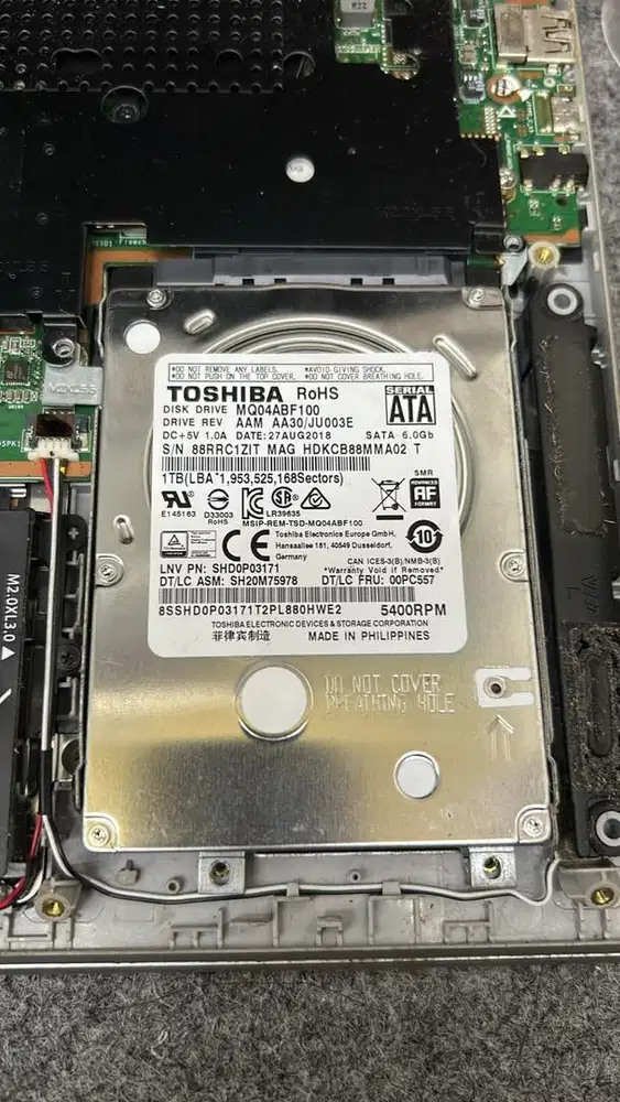 HDD Slim Laptop Toshiba 2,5 Normal 1TB Garansi