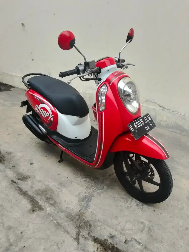 Honda Scoopy th 2017. Pajak hidup