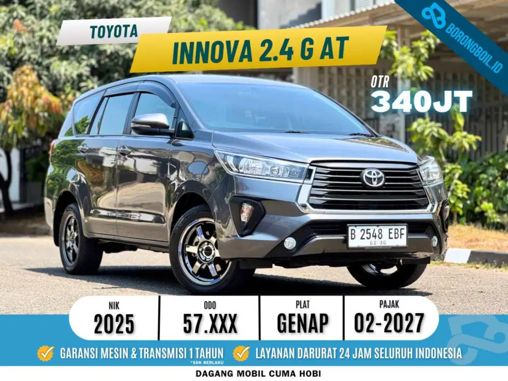 [TERMURAH] Innova 2.4 G AT 2025