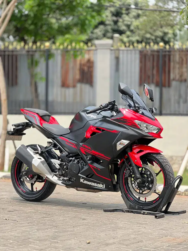 KAWASAKI NEW NINJA 250 FI ABS SE MERAH 2018 LOW KM PAJAK PANJANG MULUS