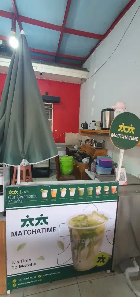 Dijual Booth bekas matchatime