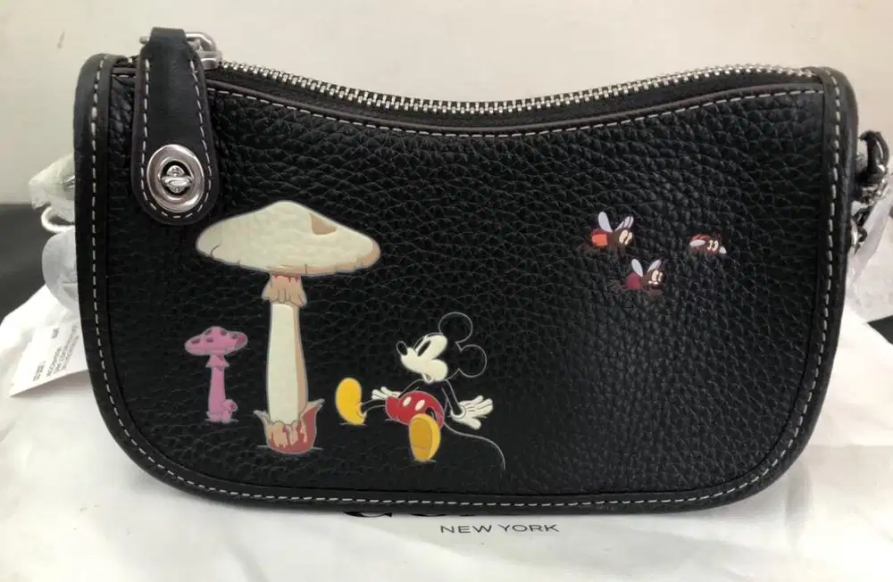 Coach mickey disney black