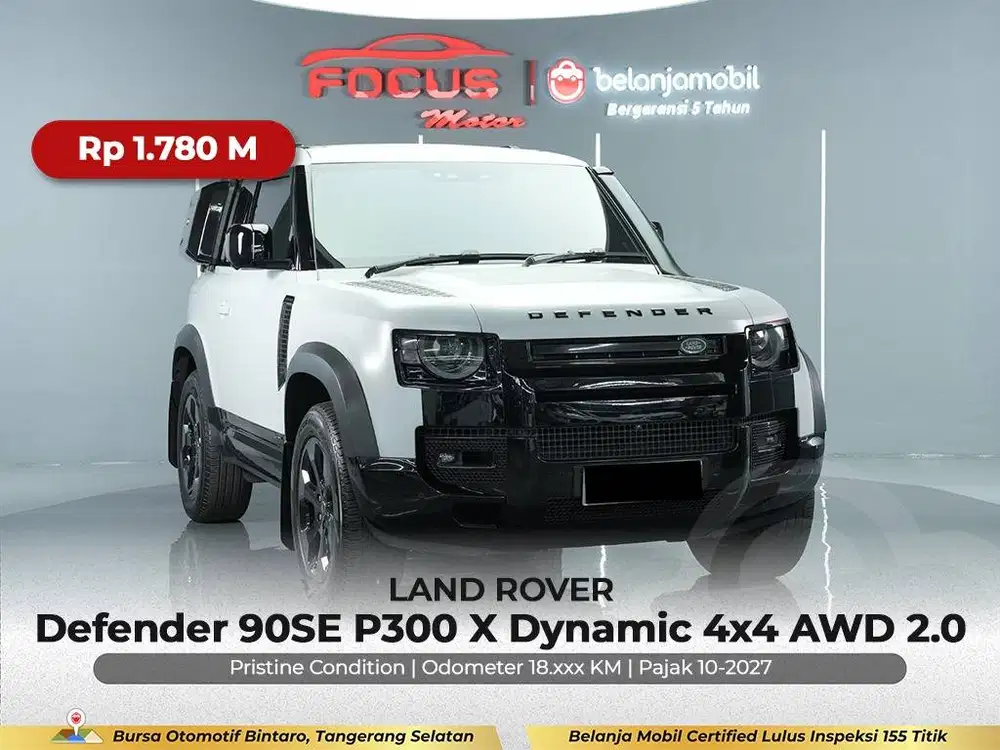 [GARANSI 5TH AWD LOW KM] Land Rover Defender 90SE 90 SE 2020/2021/2022