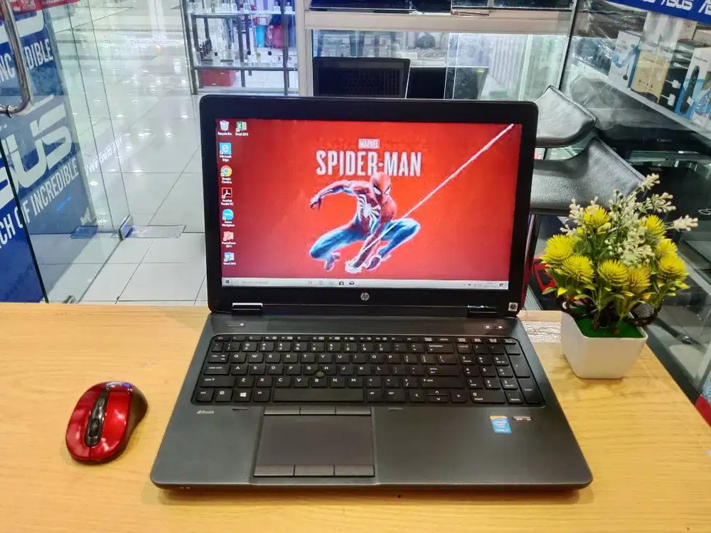 DIJUAL LAPTOP MEWAH HP ZBOOK 15 G2 CORE i7 RAM 16GB SSD 512GB SIAP