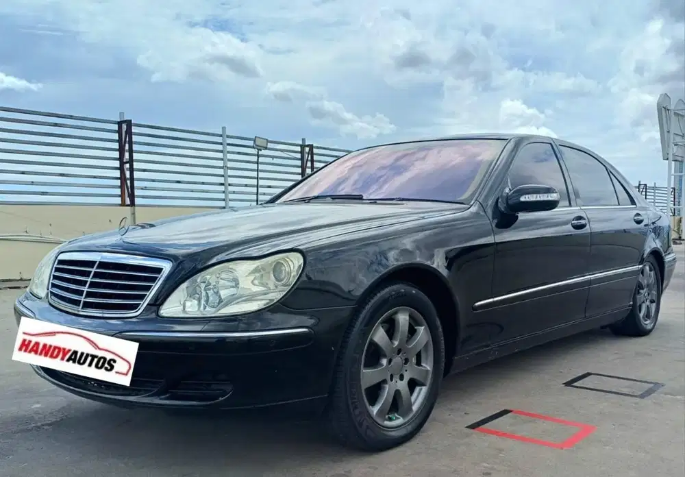Mercedes Benz S500L 2004 Automatic Hitam metalik