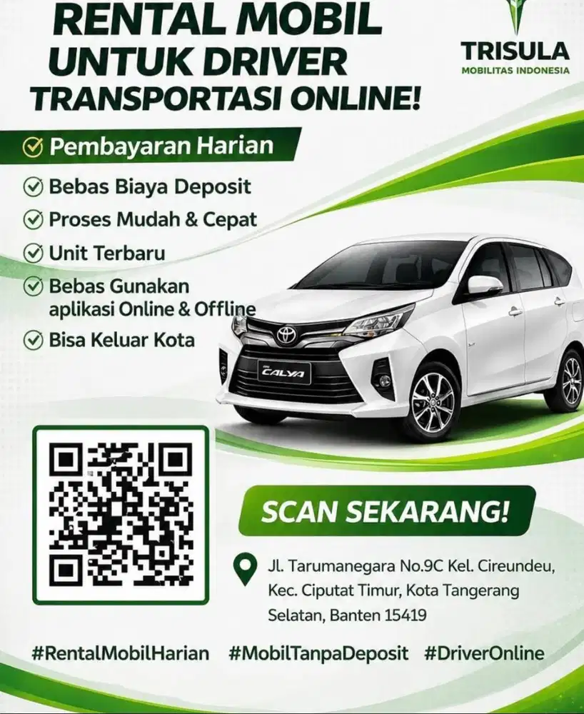 Sewa Mobil Untuk Driver Online