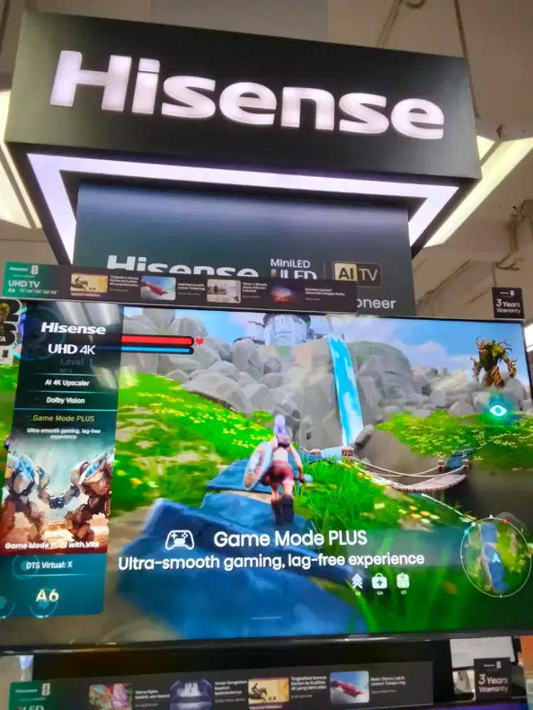 HISENSE 55A6Q SMART TV UHD