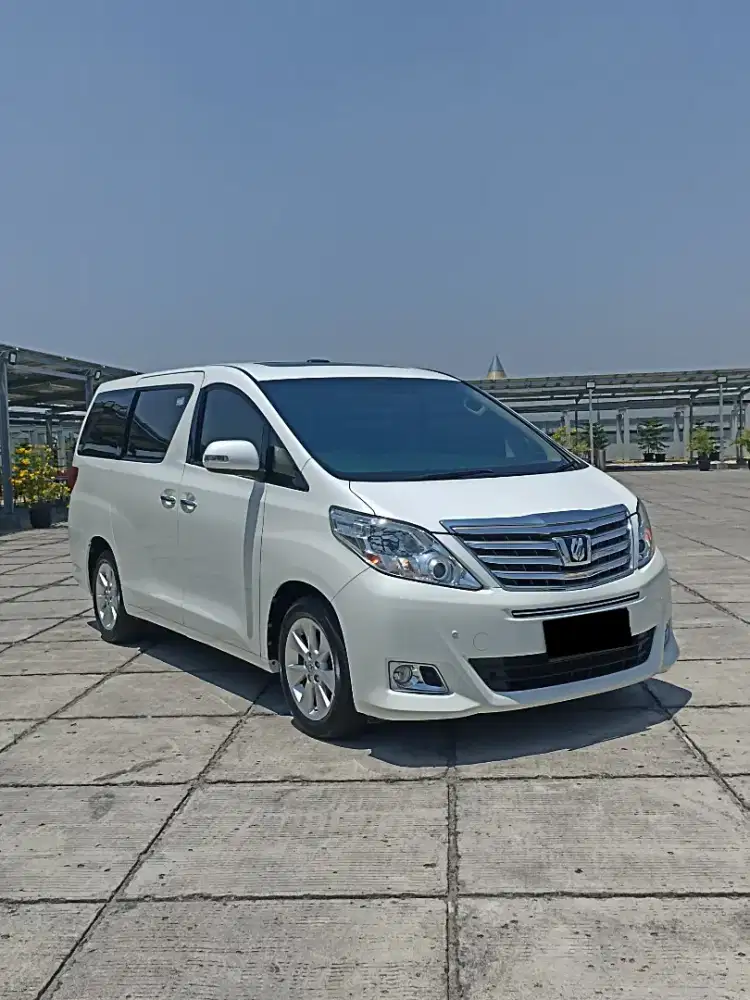 GOOD CONDITION || ALPHARD G 2.5 AT 2014/2015 PUTIH TOYOTA ATPM SC