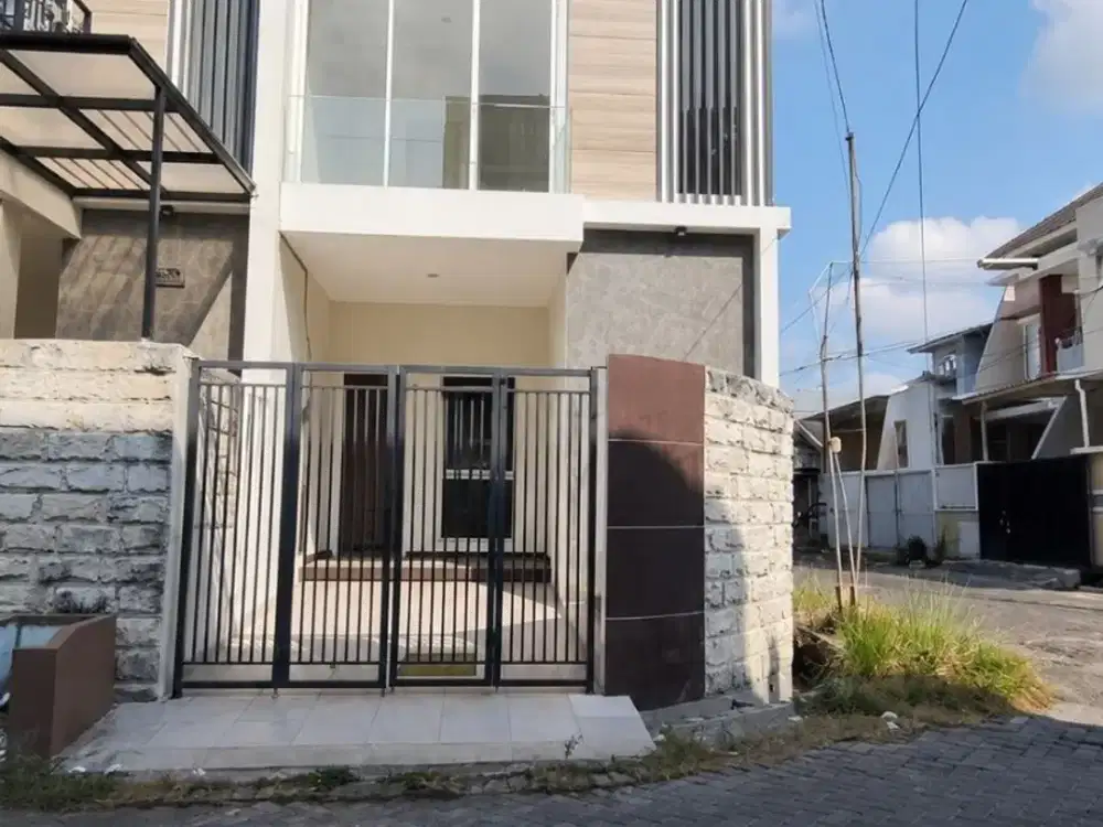 Rumah Sutorejo Timur Hook Row 2 Mobil