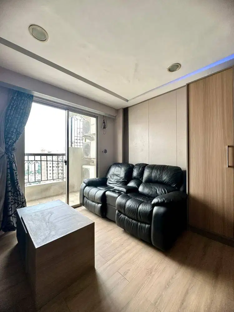 APARTEMEN WATERPLACE SEWA TAHUNAN 2BR BARU RENOVASI GRESS TOWER A