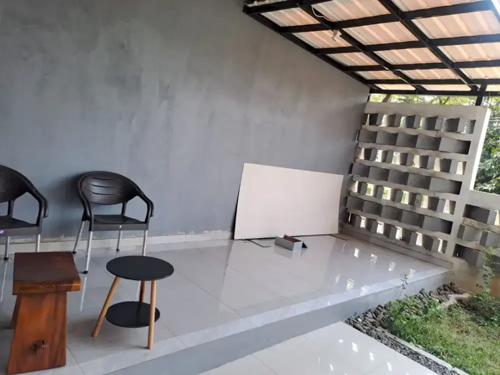 Rumah minimalis dengan kondep modern di TAMAN GANESHA TELAGA KAHURIPAN