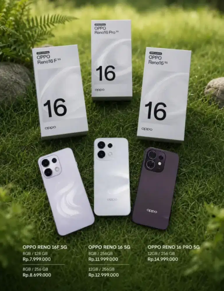Oppo Reno 16 Series blibli Grage Mall Lantai 2