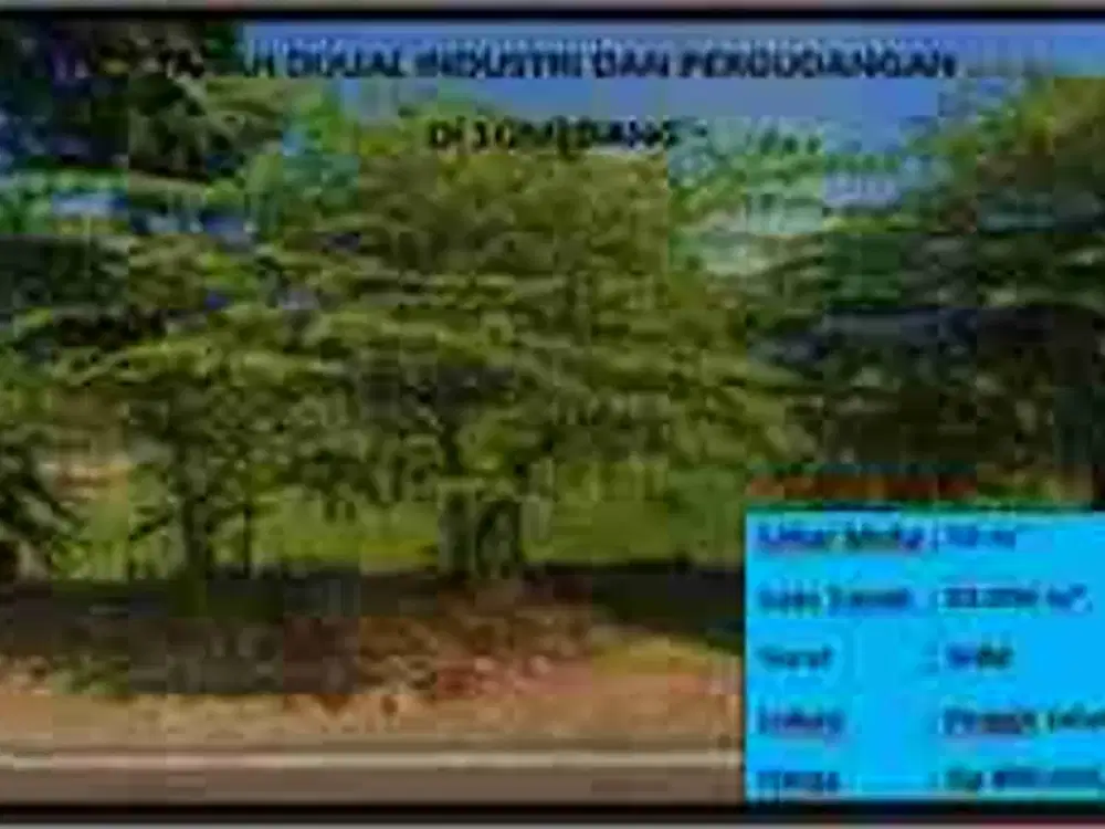 Tanah industri dan pergudangan Sumedang