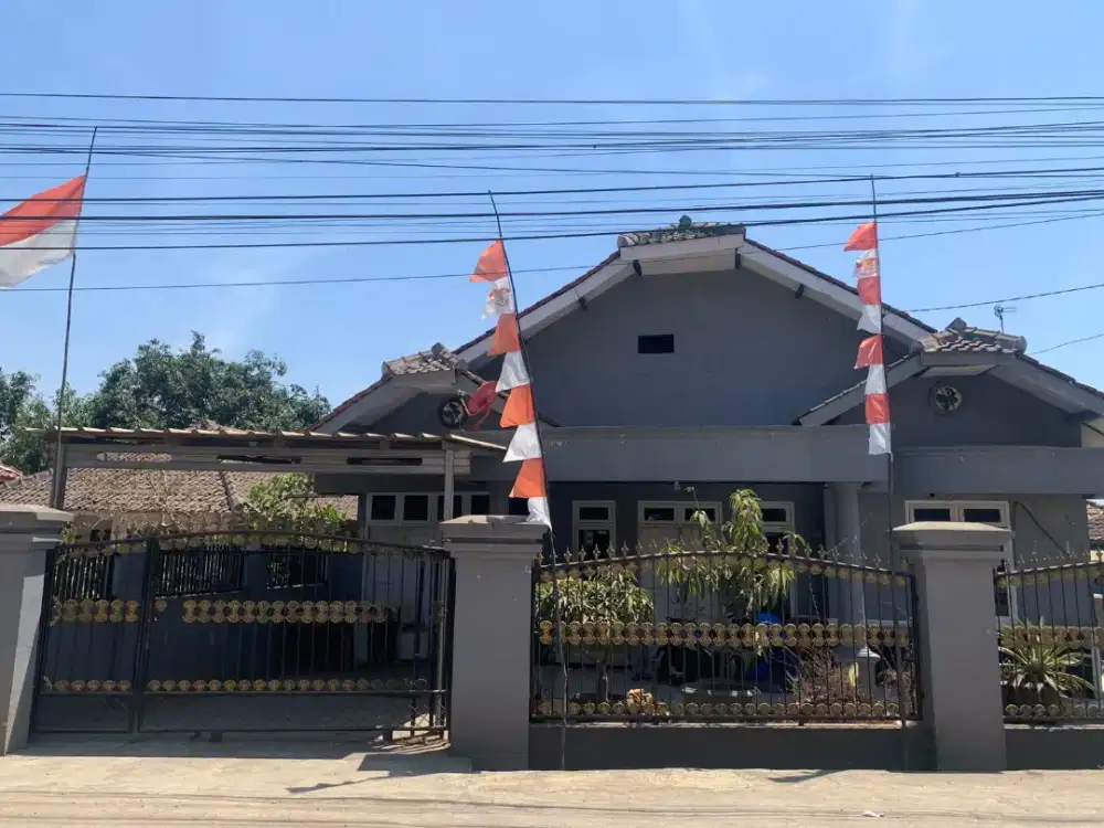 Rumah nyaman asri pinggir jalan, cocok buat tempat tinggal atau kostan