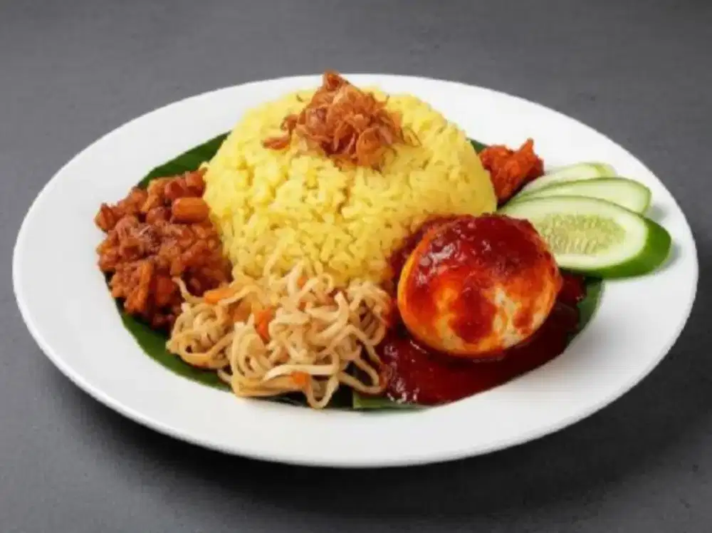 NASI KUNING & PECEL BU MUJIONO