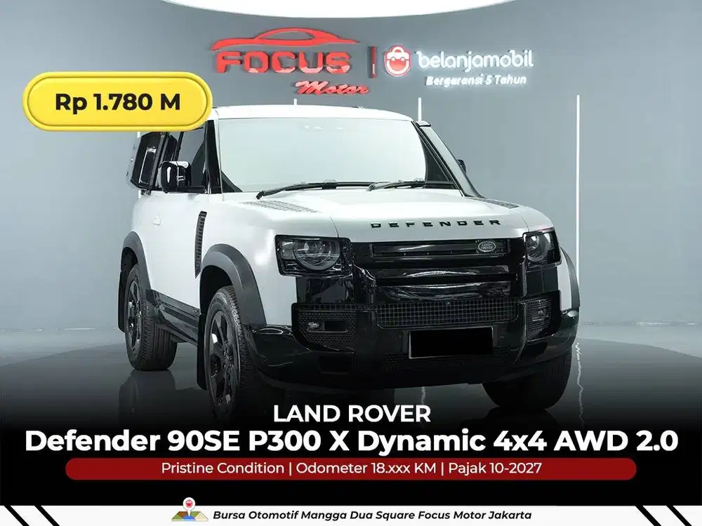 [GARANSI 5TH AWD LOW KM] Land Rover Defender 90SE 90 SE 2020/2021/2022