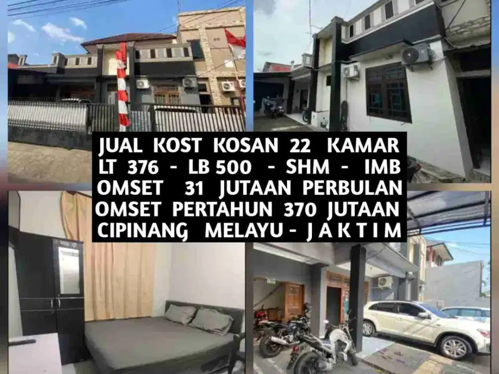 JUAL KOST KOSAN AREA CIPINANG MELAYU MAKASAR JAKTIM