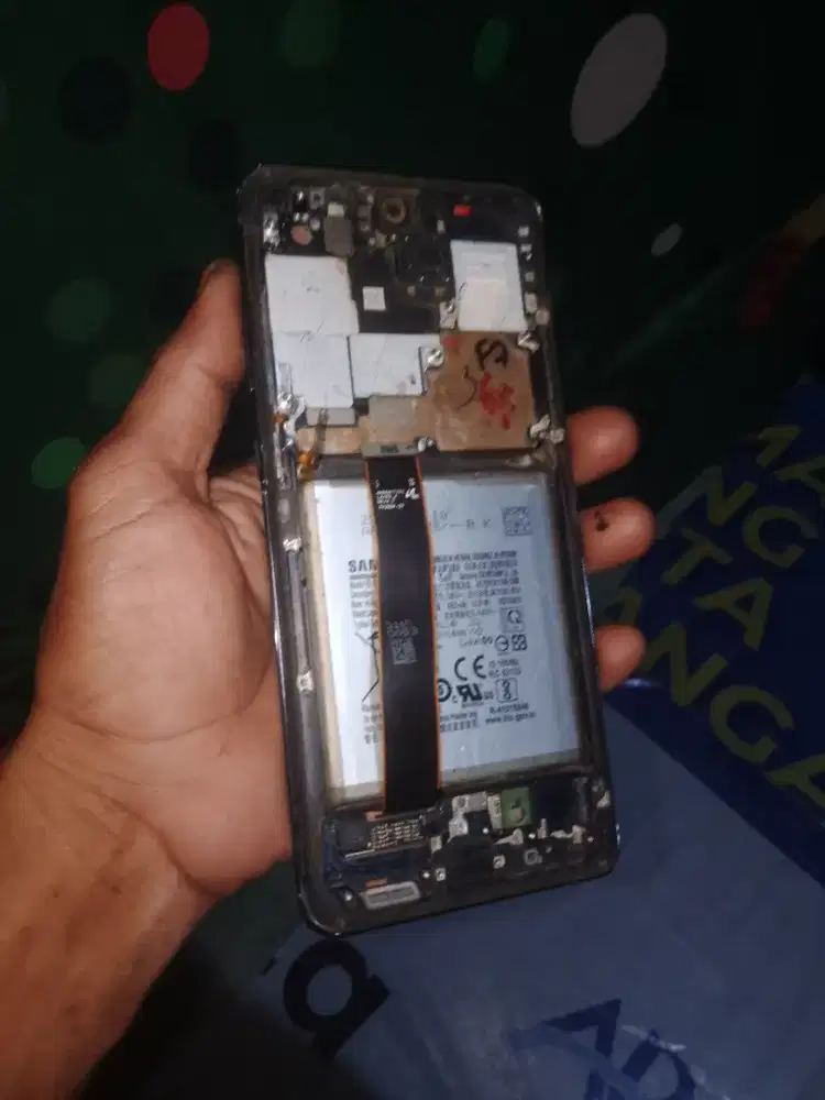 Baterai Samsung s20 ultra normal kondisi bekas copotan