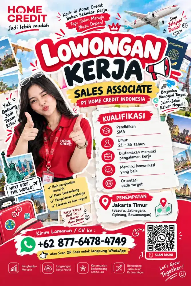 lowongan sales home credit