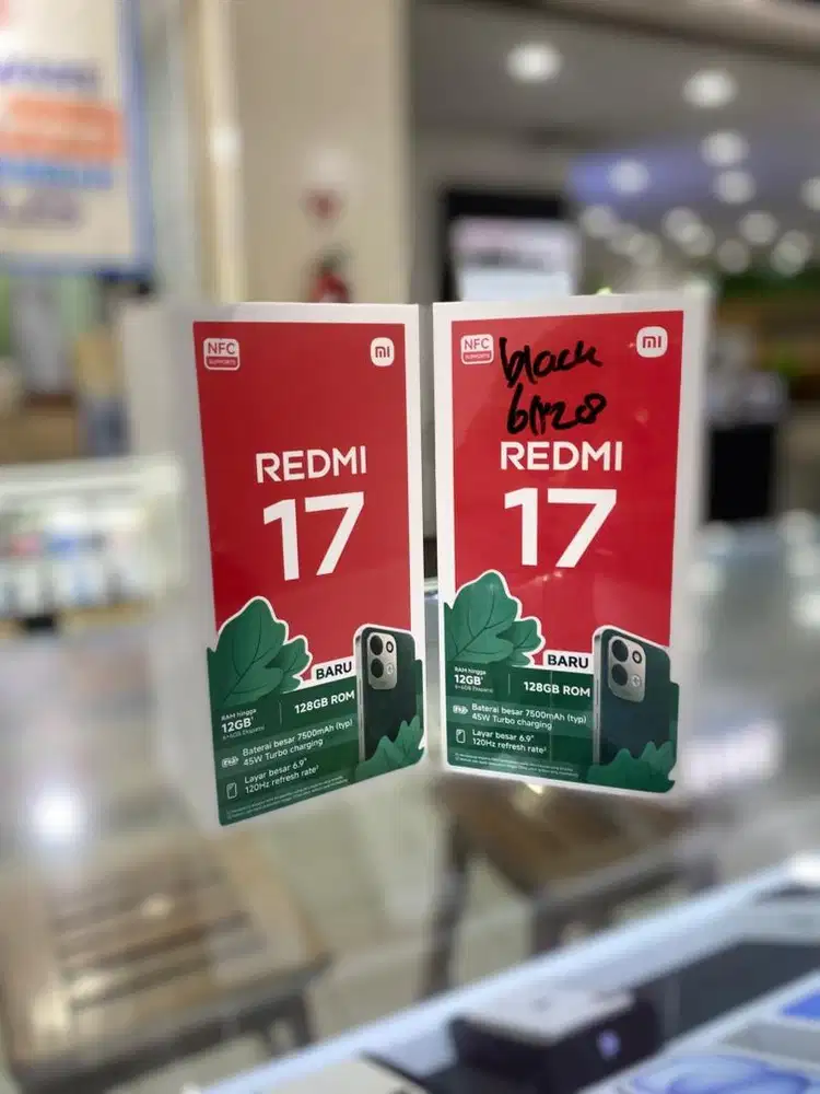 READMI 17 6/128 GB BARU RESMI