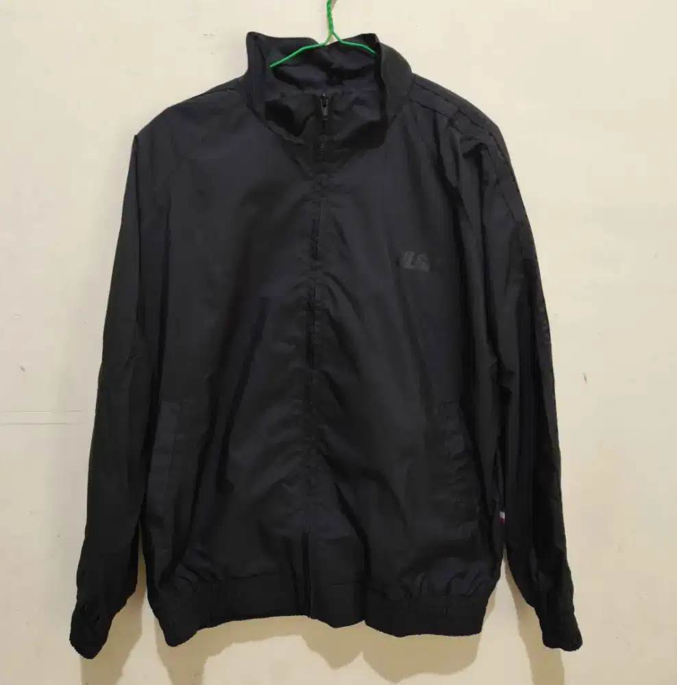 Jaket Tracktop Windbreaker Hoolligans Linea Lyte BOB Black