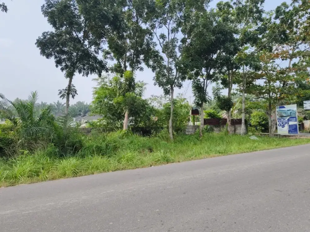 TANAH MURAH TENGAH KOTA , TEPI JALAN LOKASI JL. PESANTREN PEKANBARU