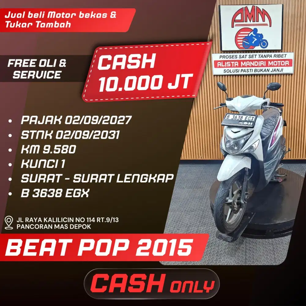BEAT POP 2015 CASH ONLY ALISTA