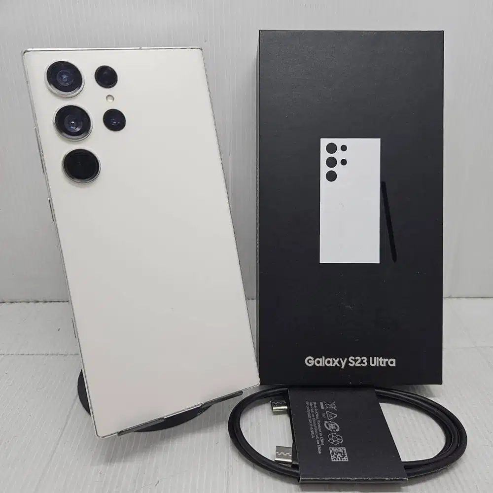 TERMURAH NO MINUS  SAMSUNG GALAXY S23 ULTRA 5G 12/256 SEIN RESMI  CREA