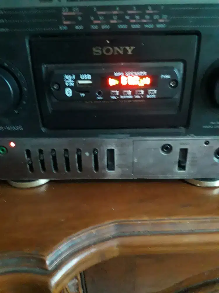 mini compo sony sdh pasang Blotot .
