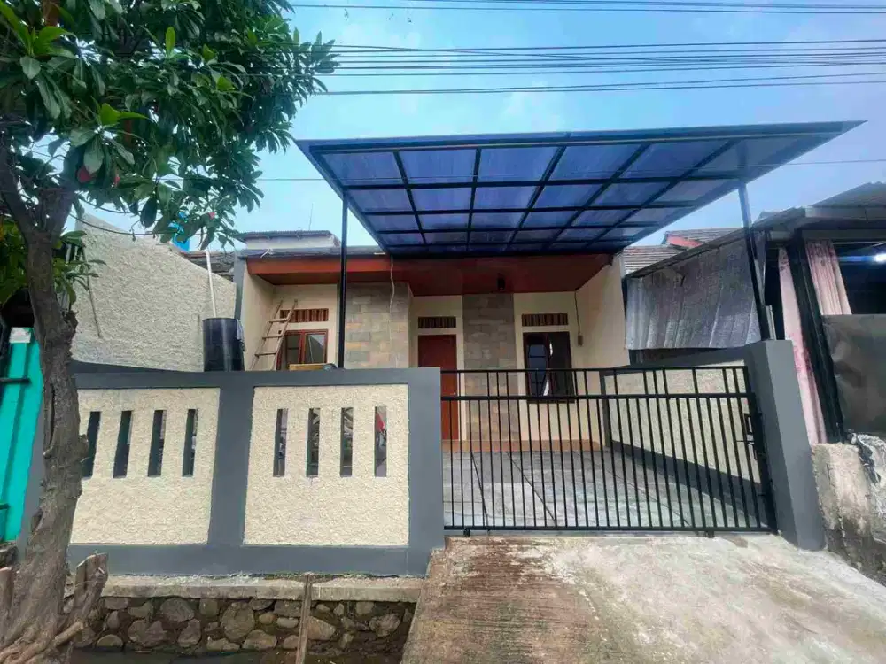 Dijual Rumah Full Renovasi Dekat Stasiun Bojong Gede Bisa KPR
