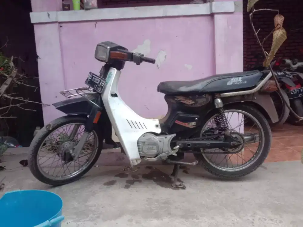 Sperpate motor rc 100 tukar boleh velg. Ban body  rangka jos