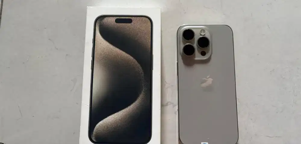 FS IPHONE 15 PRO 256GB IBOX, SILVER TITANIUM *ASAP*