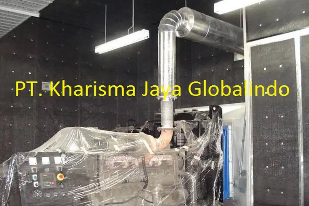 Knalpot Genset INDUSTRIAL, KRITIKAL, RESIDENTIAL