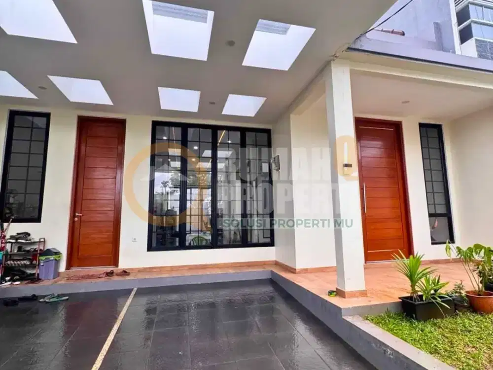 RUMAH VILLA MELATI MAS, FULL RENOVASI, BANGUNAN BARU - JARANG ADA
