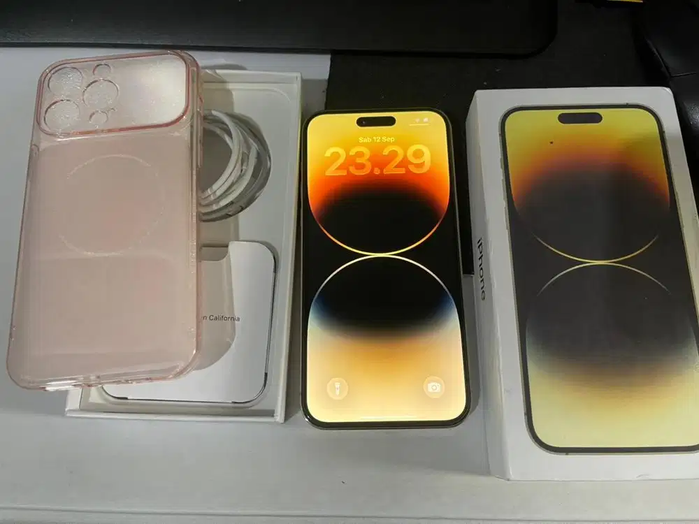 Iphone 14 pro max 256GB resmi beacukai fullset