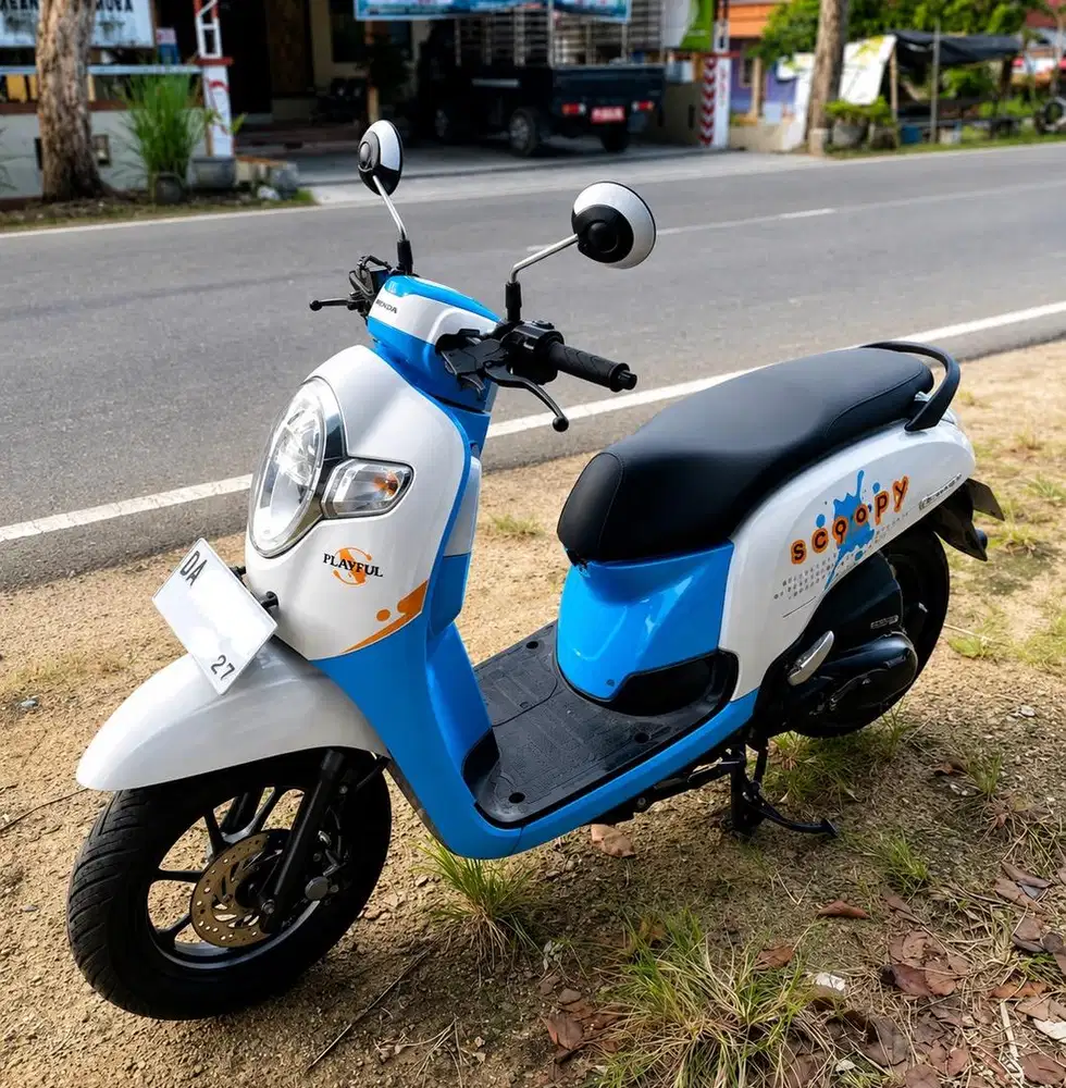 Scoopy jarang pakai tangan pertama