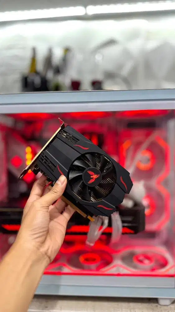 VGA Red Wolf RX 550 4GB DDR5 128Bit Singgle Fan harga 700k