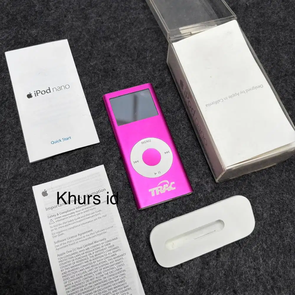 ipod nano 2nd gen 4gb pink - apple collection