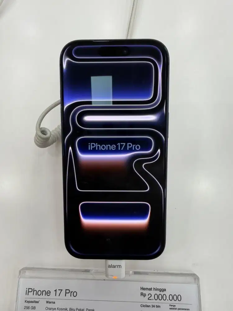 Promo cicilan Iphone 17 Pro 256 Bunga 0% Fre 2x cicilan