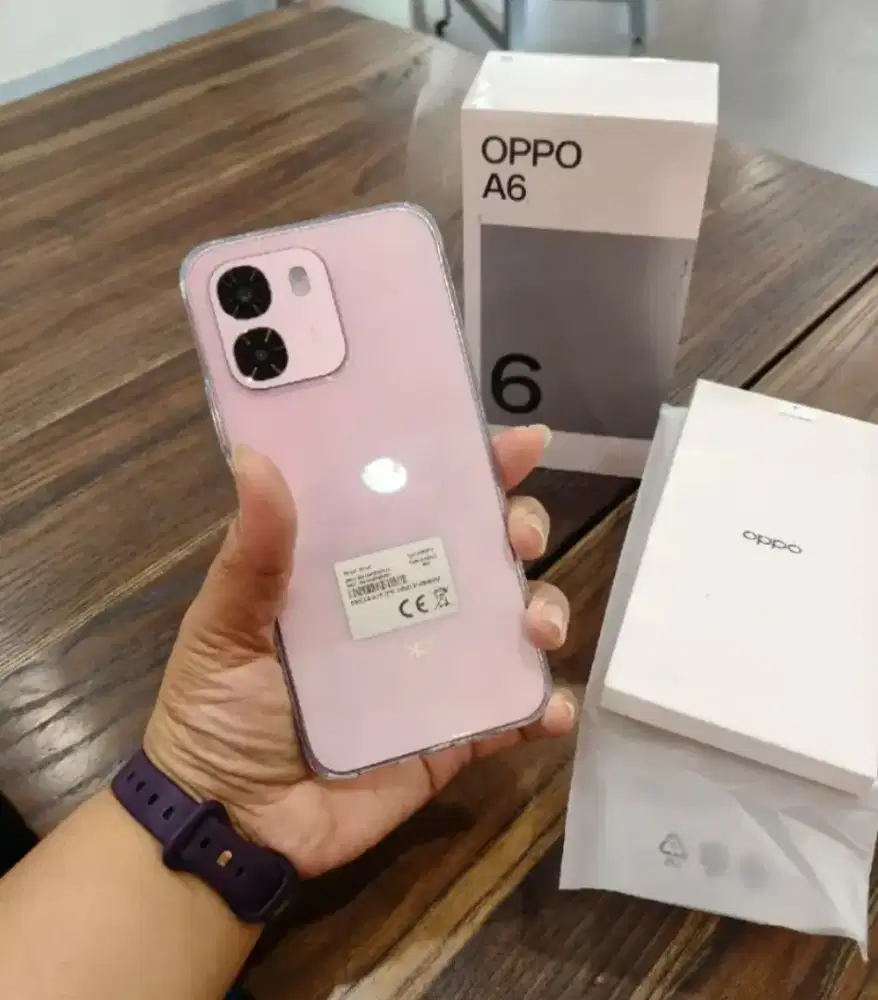 OPPO A6 PALING LARIS WARNA PINK NFC COD FREE ONGKIR